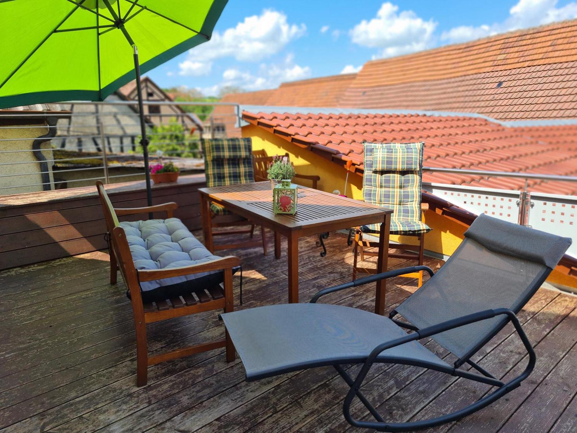 Ferienwohnung Pflueger Mit Terrasse Lauda-Königshofen Kültér fotó